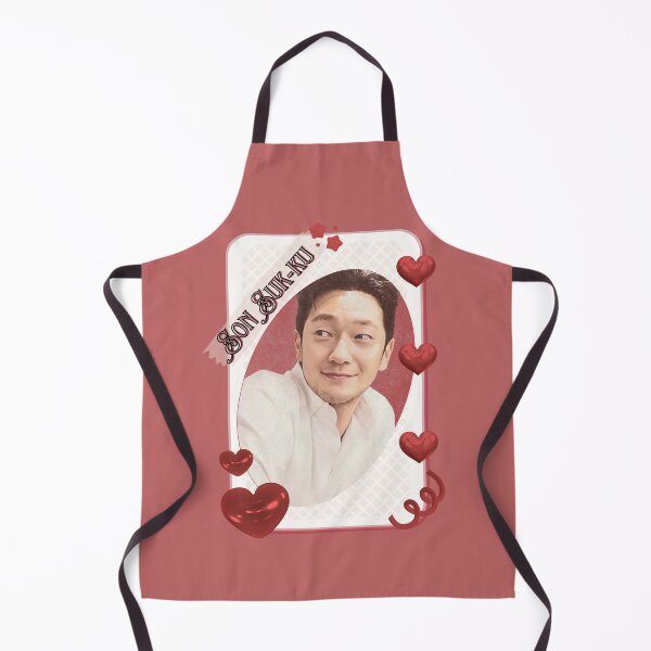 Item preview, Son Suk-ku (손석구) Korean Actor Kdrama Group Card Red Aesthetic Collage Design designed and sold by AJUNICE STUDIO.