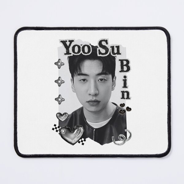 Item preview, Yoo Su-bin Korean Actor Kdrama Group Black and White Collage Digital Art Portrait designed and sold by AJUNICE STUDIO.