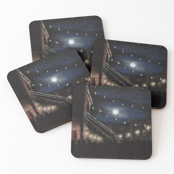 Item preview, Backyard Nightscape designed and sold by Meg Homsher.