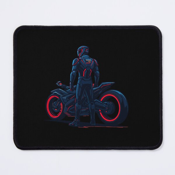 Item preview, Neon Grid Future – Cyber Sci-Fi Digital World Art designed and sold by What you are is Beautiful.