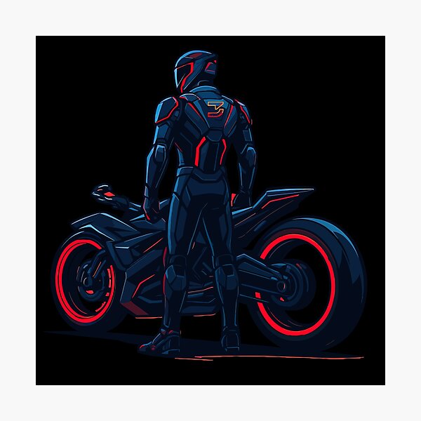 Item preview, Neon Grid Future – Cyber Sci-Fi Digital World Art designed and sold by What you are is Beautiful.