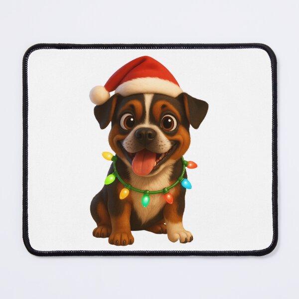 Item preview, Christmas Boglen Terrier designed and sold by Sillytoe.