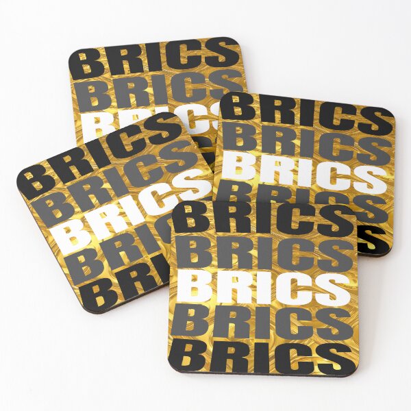 Item preview,  BRICS on gold designed and sold by studio468.
