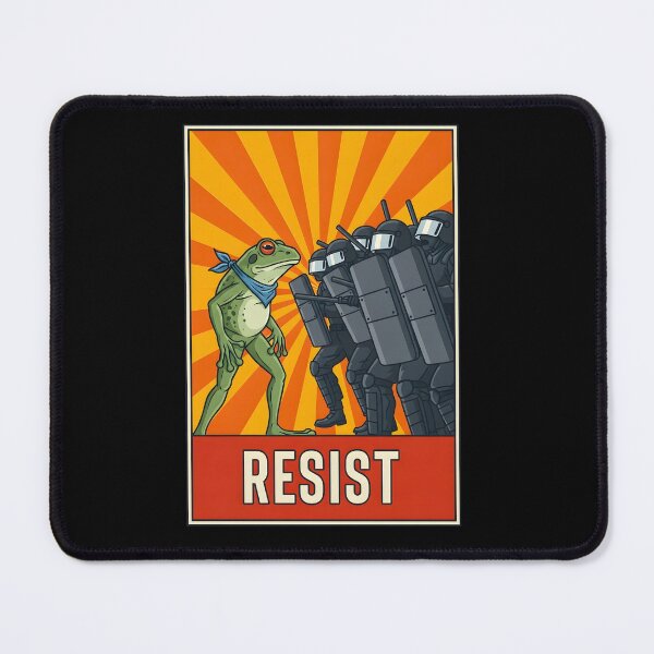 Item preview, resist frog portland designed and sold by maglomanya.