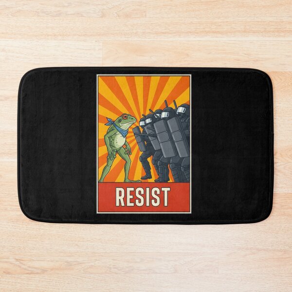 Item preview, resist frog portland designed and sold by maglomanya.