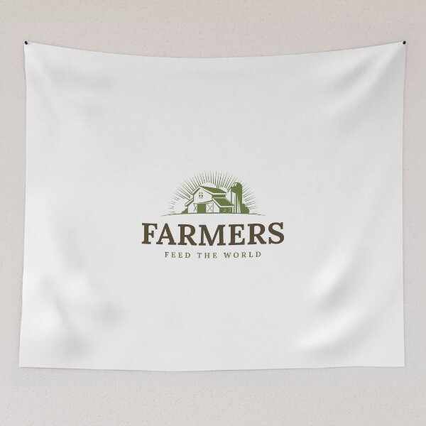 Item preview, Farmers Feed The World T-Shirt designed and sold by DBSBDesigns.