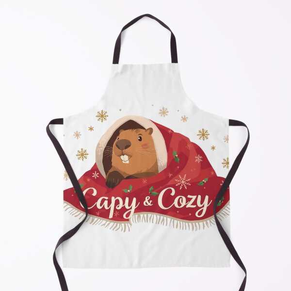 Item preview, Capy and Cozy – Cute Capybara Winter Vibes Design designed and sold by Two bro's shop.