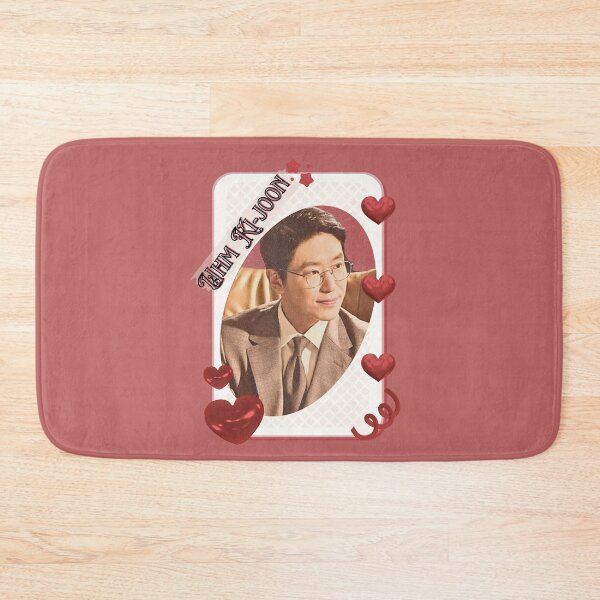 Item preview, Uhm Ki-joon  Korean Actor Kdrama Group Card Red Aesthetic Collage Design designed and sold by AJUNICE STUDIO.