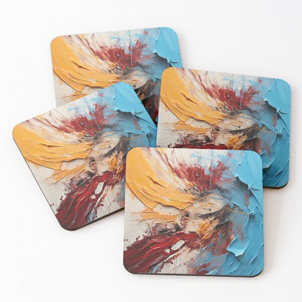 Item preview, An explosion of vibrant colors depicting a morning sky with bursts of light designed and sold by Jerhus.