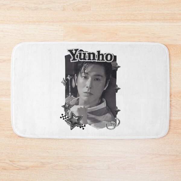 Item preview, U-Know Yunho (Jung Yun-ho) Korean Actor Kdrama Group Black and White Collage Digital Art Portrait designed and sold by AJUNICE STUDIO.