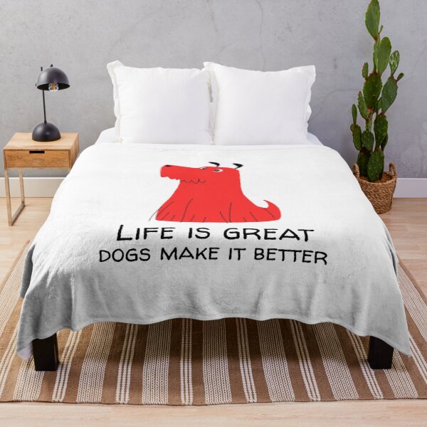 Item preview, Dogs Make Life Better designed and sold by a2zbuyshop.