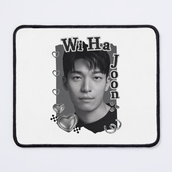 Item preview, Wi Ha-joon Korean Actor Kdrama Group Black and White Collage Digital Art Portrait designed and sold by AJUNICE STUDIO.