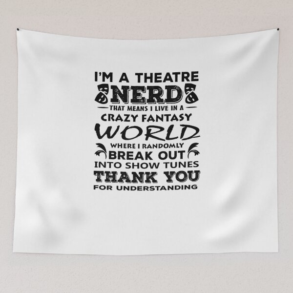 Item preview, Theatre Nerd Fantasy World Break Out Show Tunes V3 designed and sold by TeeTimeGuys.