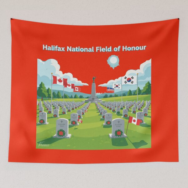 Item preview, Halifax National Field of Honour , designed and sold by PaintMeWorld.