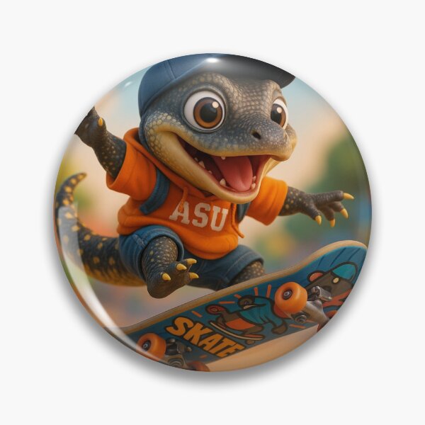 Item preview, Skater Asian Water Monitor Lizard designed and sold by Sillytoe.