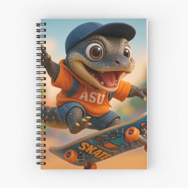 Item preview, Skater Asian Water Monitor Lizard designed and sold by Sillytoe.