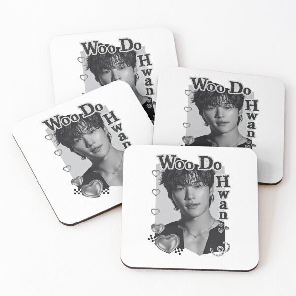 Item preview, Woo Do-hwan Korean Actor Kdrama Group Black and White Collage Digital Art Portrait designed and sold by AJUNICE STUDIO.
