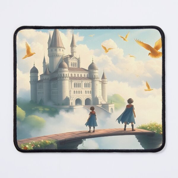 Item preview, Bridge to the Sky Castle – Fantasy Anime Design for Phone Cases & Laptop Skins designed and sold by PunchDrop.