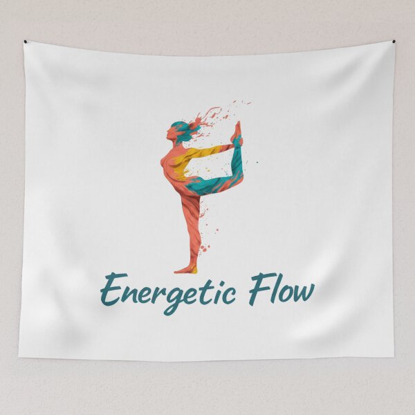 Item preview, Energetic Flow: Grace in Motion with Natarajasana designed and sold by Cloud-Riders.