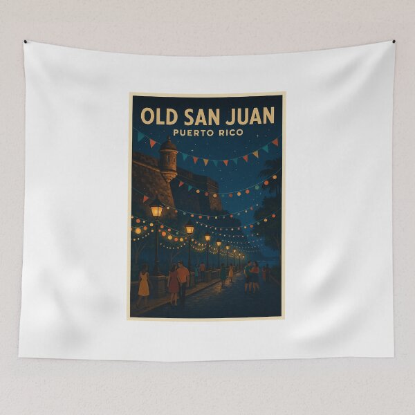 Item preview, Night Festival Old San Juan PR designed and sold by Por.Ahi.PR.