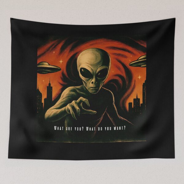 Item preview, What are you? What do you want? designed and sold by Raidenkyo.
