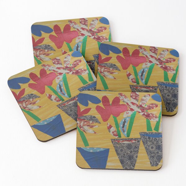 Item preview, 3 flower pots designed and sold by ArtbyColleen.