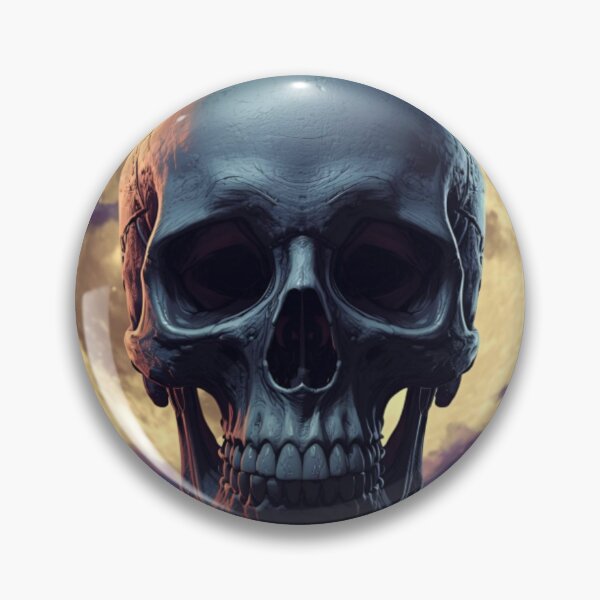 Item preview,  Skull against the moon designed and sold by Bobigreg.