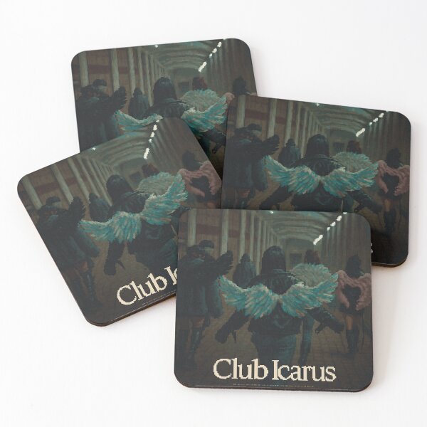 Item preview, ARTMS Club Icarus Pixel Art designed and sold by Odin's Beard.