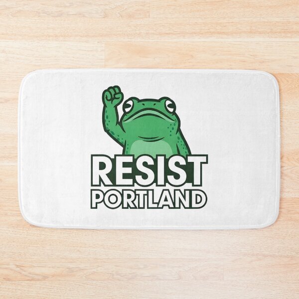 Item preview, resist frog portland designed and sold by maglomanya.