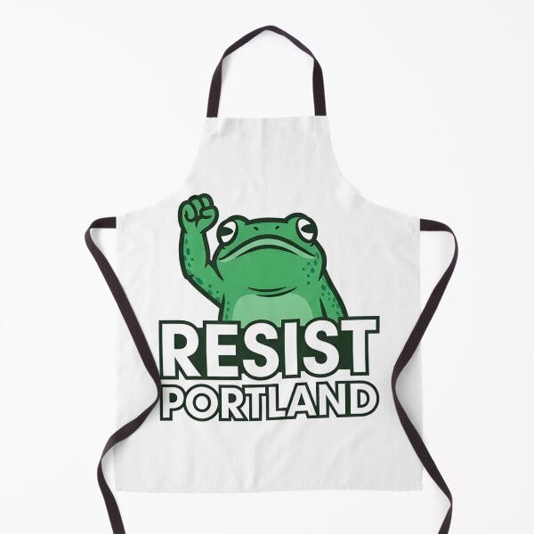 Item preview, resist frog portland designed and sold by maglomanya.