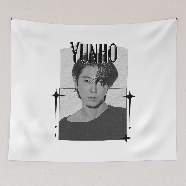Item preview, U-Know Yunho (Jung Yun-ho) Korean Actor Korean Scrapbook Collage Cozy Y2K Vintage Design designed and sold by HELL0WBELLO.