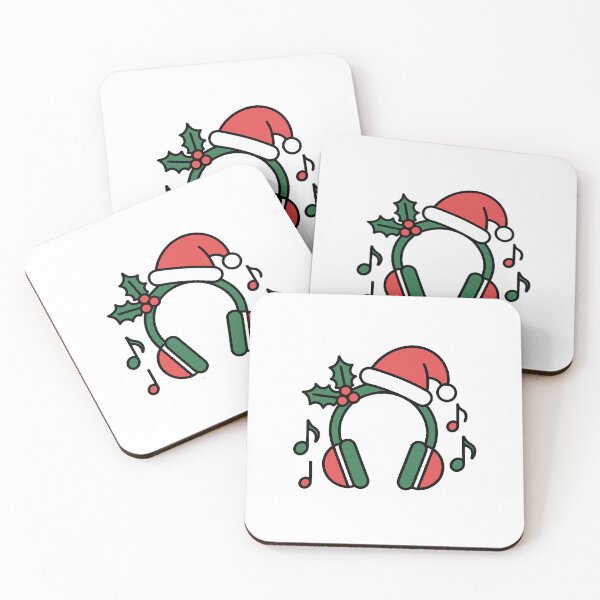 Item preview, Christmas Headphones designed and sold by jkrphoto.