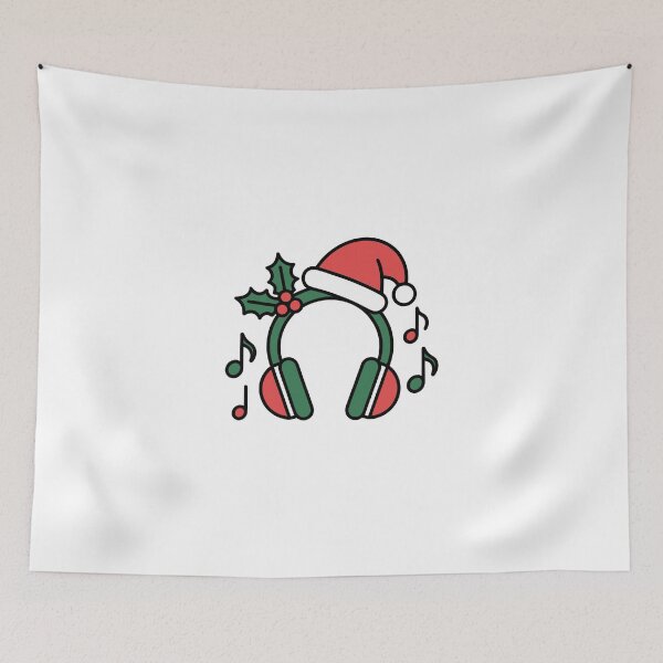 Item preview, Christmas Headphones designed and sold by jkrphoto.