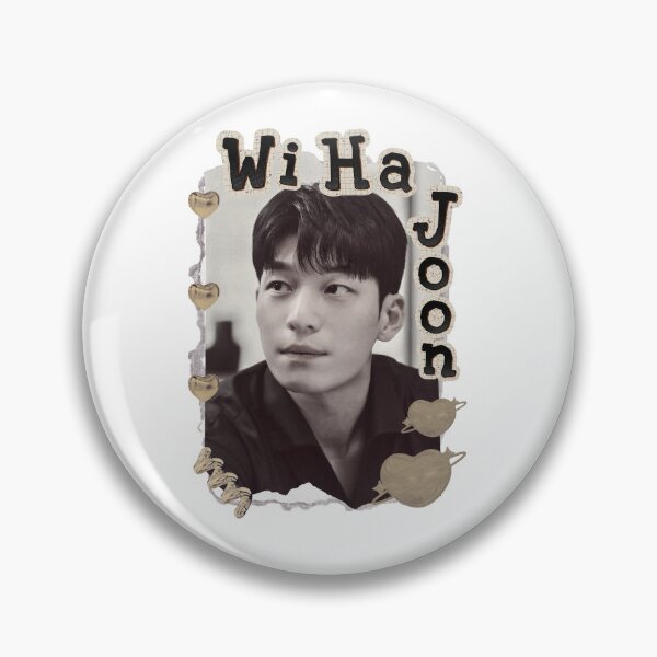 Item preview, Wi Ha-joon Korean Actor Kdrama Actor Korean Group Scrapbook Collage Cozy Y2K Vintage Design designed and sold by HELL0WBELLO.