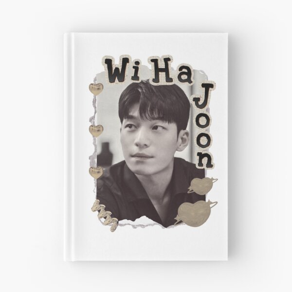 Item preview, Wi Ha-joon Korean Actor Kdrama Actor Korean Group Scrapbook Collage Cozy Y2K Vintage Design designed and sold by HELL0WBELLO.