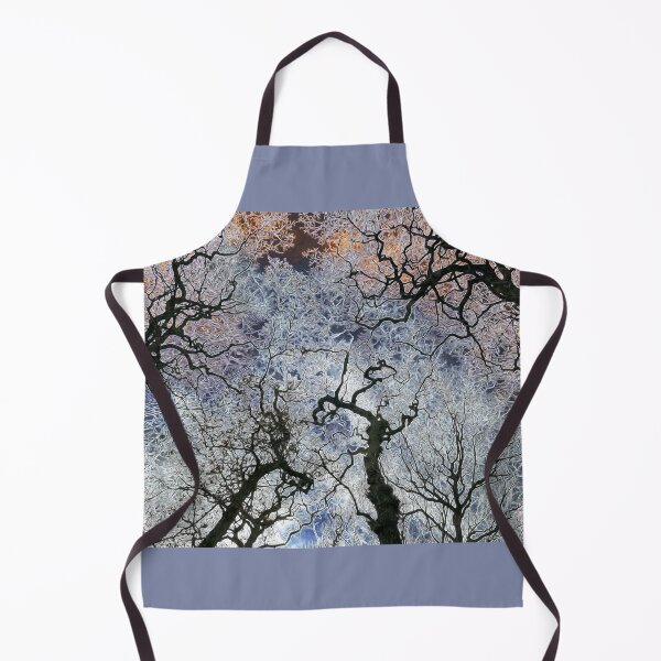 Item preview, Winter Oaks 4, coloured sky paint daub designed and sold by paulboizot.
