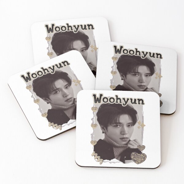 Item preview, Woo Hyeon-seo (Woohyun of Infinite) Korean Actor Kdrama Actor Korean Group Scrapbook Collage Cozy Y2K Vintage Design designed and sold by HELL0WBELLO.