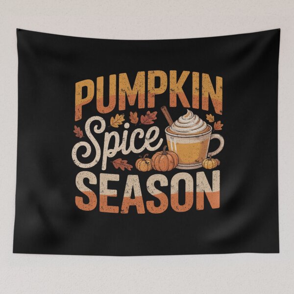 Item preview, Pumpkin Spice Season Fall Coffee Lover Autumn Design designed and sold by FreshVibe Prints.