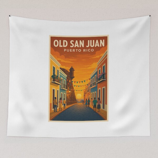 Item preview, Colorful Streets of Old San Juan, Puerto Rico designed and sold by Por.Ahi.PR.