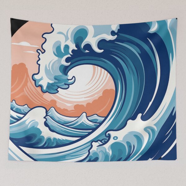 Item preview, Endless Tide - Ocean Waves designed and sold by RockitBaby.