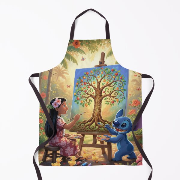 Item preview, Stitch and Lilo painting oil paintings designed and sold by cloud lee.