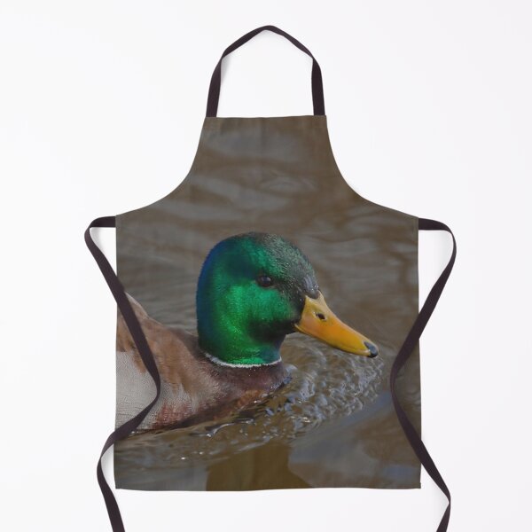 Item preview, A beautiful mallard duck swimming in a lake designed and sold by Production Art Manon Meilleur.