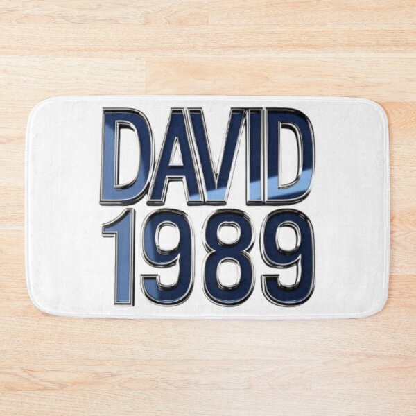 Item preview, David 1989 — Chrome 3D Name Design designed and sold by AlexLineArt.