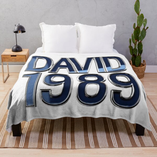 Item preview, David 1989 — Chrome 3D Name Design designed and sold by AlexLineArt.