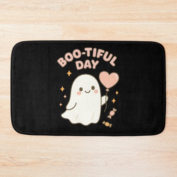Item preview, Boo-tiful Day Cute Ghost Halloween Pun Design designed and sold by Dantin.