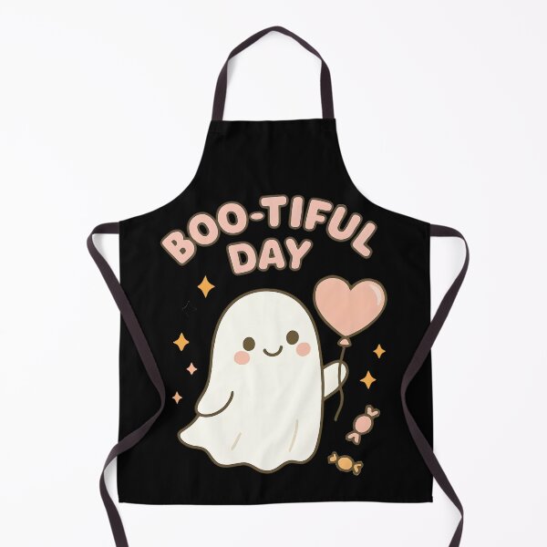 Item preview, Boo-tiful Day Cute Ghost Halloween Pun Design designed and sold by Dantin.