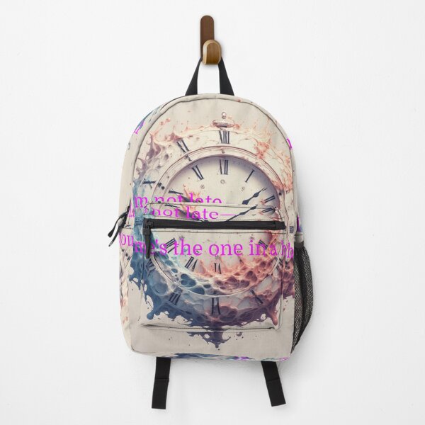 Item preview, I’m Not Late – Time’s the One in a Hurry designed and sold by YAM716.