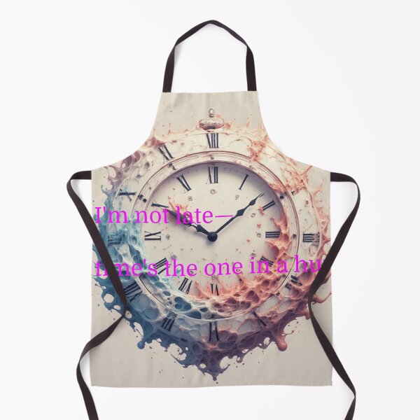 Item preview, I’m Not Late – Time’s the One in a Hurry designed and sold by YAM716.