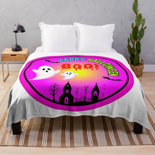 Item preview, Haunted Halloween Skull Glow Art designed and sold by ExploreAura Studio.