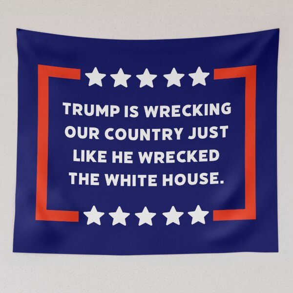 Item preview, Trump is wrecking our country  designed and sold by Rachel the Artist .